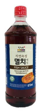 Sosuriㅣ소스 - Hansung Fisch Sauce 870 ml
