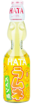 Soda - HATA KOSEN Ramune Pineapple 200ml