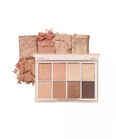CosmeticeㅣK-Beauty - HEIMISH Dailism Eye Palette Nudie Coral 14g