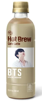 Cafea - HY BTS Cafe Latte Hotbrew 350ml