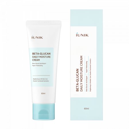 CosmeticeㅣK-Beauty - iUNIK Beta-Glucan Daily Moisture Cream 60ml Hyper Moisturizing