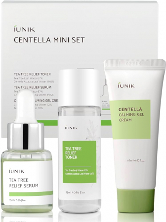 CosmeticeㅣK-Beauty - IUNIK Centella Mini Set