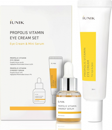 CosmeticeㅣK-Beauty - IUNIK Propolis Vitamin Eye Cream Set