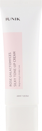 CosmeticeㅣK-Beauty - iUNIK Rose Galactomyces Silky Tone Up Cream 40ml