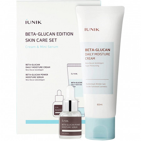 CosmeticeㅣK-Beauty - IUNIK Set Beta Glucan Edition