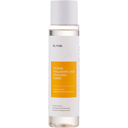 CosmeticeㅣK-Beauty - IUNIK Vitamin Hyaluronic Acid Vitalizing Toner 200ml