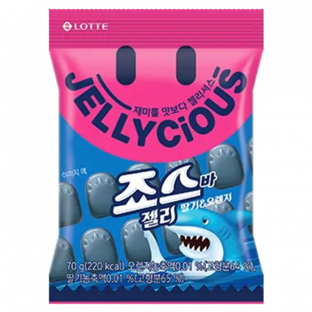 Crackers - Jellicious Jawsbar Jelly 70g Lotte