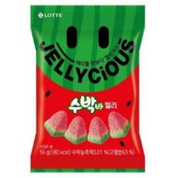 Jeleuri - Jellicious Watermelon Flavor Jelly 56g Lotte