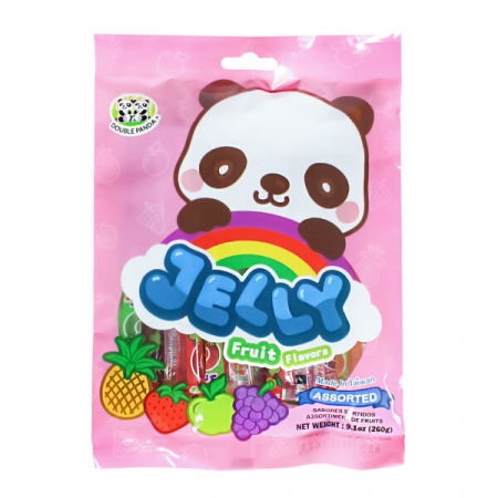 Jeleuri - Jelly straws assorted fruit  260g