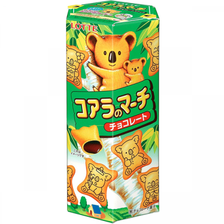 Crackers - Koala Chocolate Flavor Biscuit 37g Lotte