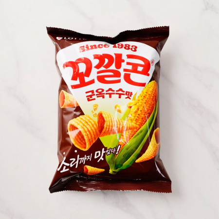 Chips - Kokkal Corn Roasted Corn Snack 67g Lotte