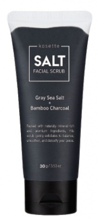 CosmeticeㅣK-Beauty - Scrub pentru Fata cu Sare de Mare & Carbune de Bambus