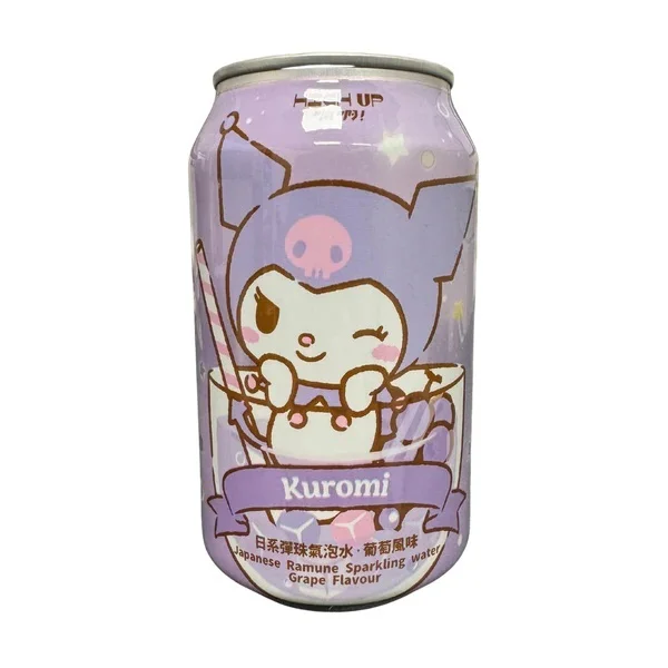 Băuturiㅣ음료 - Kuromi Grape Flavoured Ramune 330ml HIGHUP