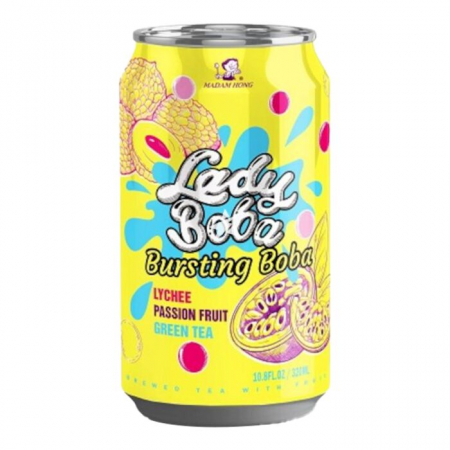 Băuturiㅣ음료 - Lady Boba Lychee & Passion Fruit 320ml