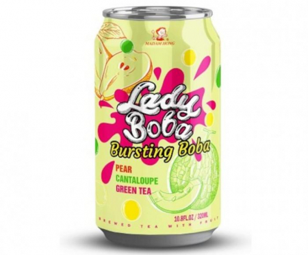 Băuturiㅣ음료 - Lady Boba Pear & Cantaloupe Bubble Tea 320ml