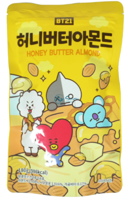 Migdale - LINE Yellow Honey Almond 180g