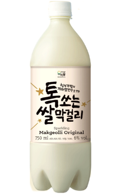 Alcoolice - Makgeolli Sparkling Original 6% Alc. 0,75L Woorisool