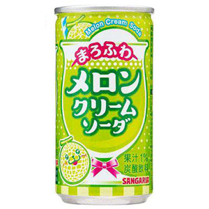 Soda - Melon Cream Soda 190ml Sangaria