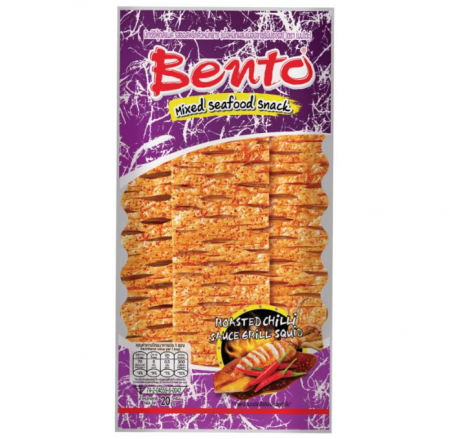 Alge - Mixed Seafood Snack Roasted Chili 20g Bento
