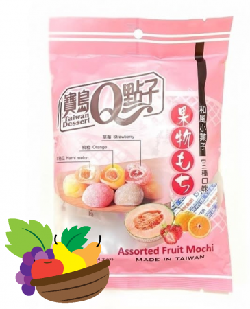 Mochi - Mochi Assorted Fruit 120g Q
