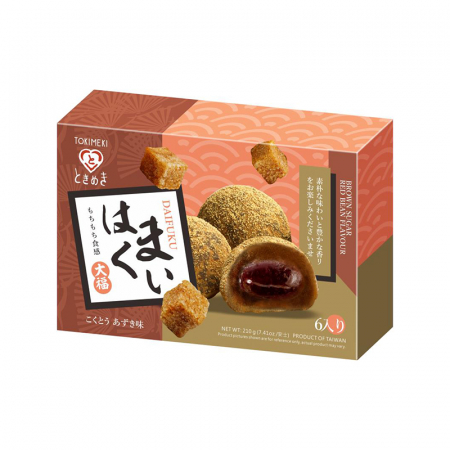 Mochi - Mochi Brown Sugar Red Bean 210g Tokimeki