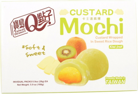 Mochi - Mochi Custard Kiwi 168g Q