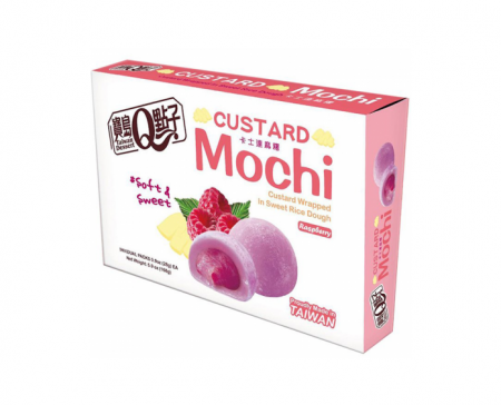 Mochi - Mochi Custard Raspberry 168g Q