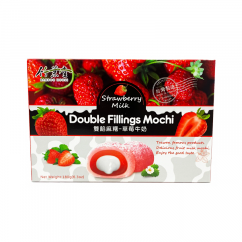 Mochi - Mochi Double Filling Strawberry 180g