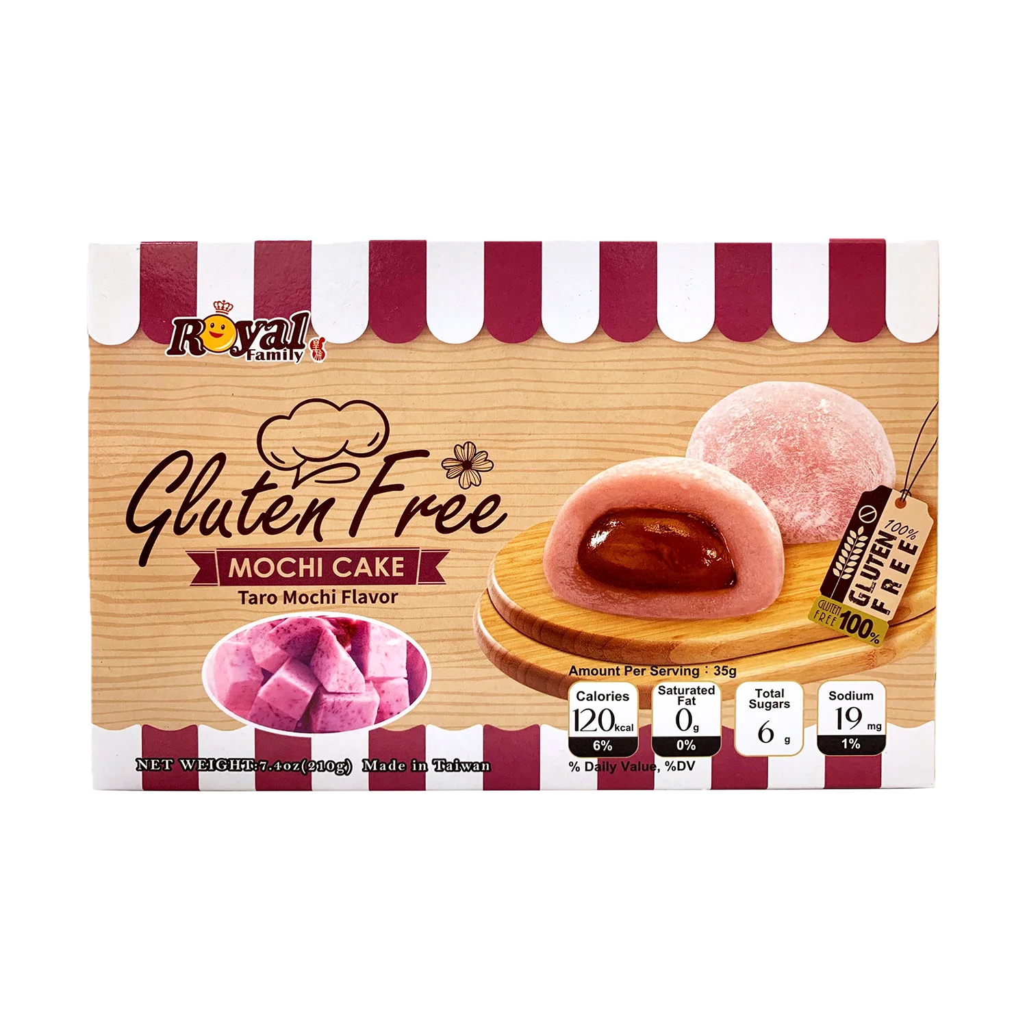 Mochi - Mochi Gluten Free Taro 210g Q