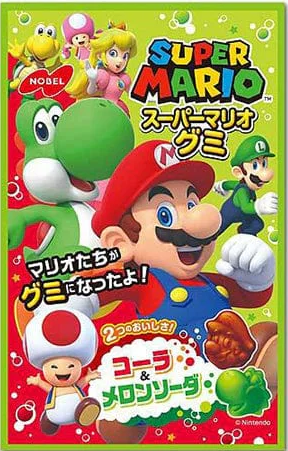 Jeleuri - NOBEL Mario Melon Gummy 50g