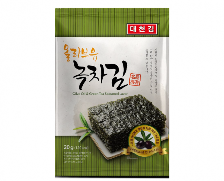 Alge - Olive Oil Seasoned Seaweed Sheet 20g DC