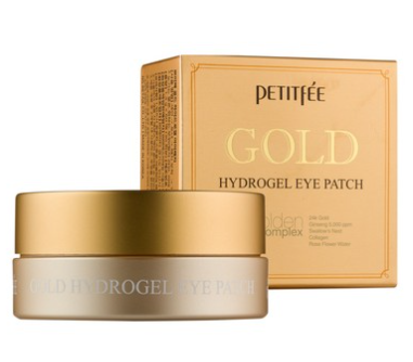 CosmeticeㅣK-Beauty - PETITFEE Plasturi de hidrogel cu aur 60 buc