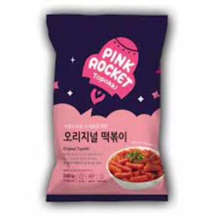 Orez - Pink Rocket Topokki Pouch Original 240g YP