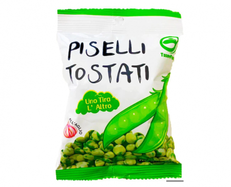 Crackers - Piselli tostati all aglio 50g