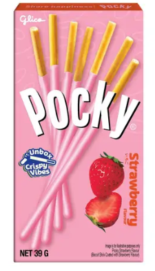Deserturiㅣ디저트 - Pocky Strawberry39g Glico