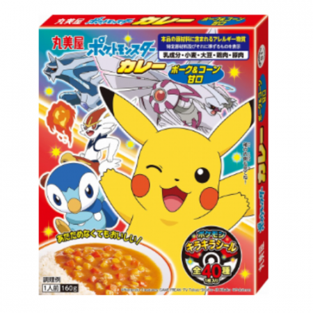 Altele - Pokemon Instant Curry Pork & Corn 120g + Sticker