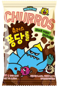 Snacksㅣ과자 - Pongdang Churros 80g Sweet Monster
