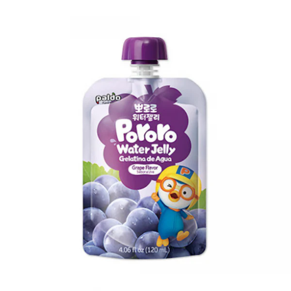 Jeleuri - Pororo Water jelly grape  Paldo 120ml