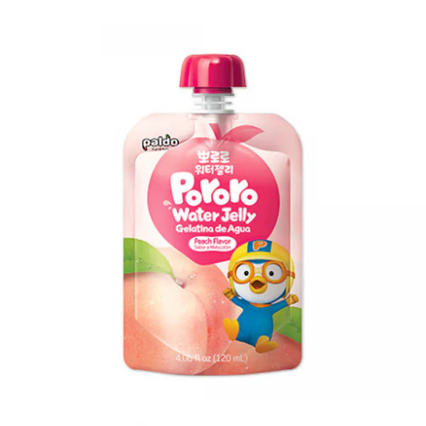 Jeleuri - Pororo Water jelly peach Paldo 120ml