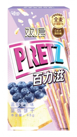 Biscuiți - Pretz Blueberry Cheesecake 45g Glico