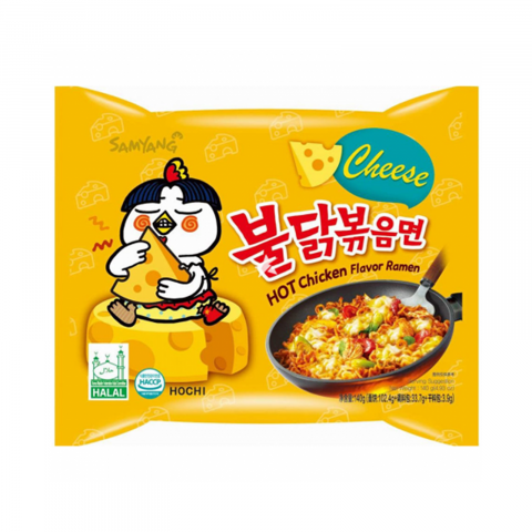 Pungă - Ramen Buldak Cheese 140g Samyang
