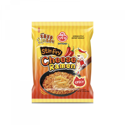 Pungă - Ramen Cheese Stir-Fry Spicy 130g OTG