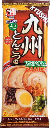 Pungă - Ramen Kyushu Tonkotsu 2 pers 174g Itsuki