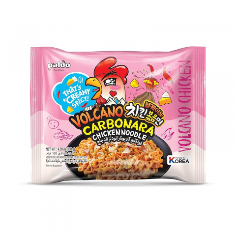 Cupă - Ramen Volcano Chicken Carbonara 130g Paldo