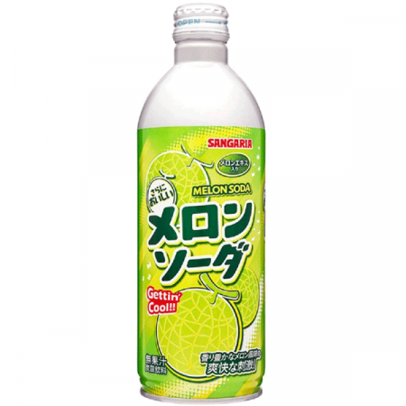 Soda - Ramune Melon Soda 500ml Sangaria