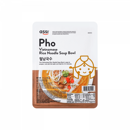 Tăițeiㅣ면 - Rice Noodle with Pho 99g ASSI