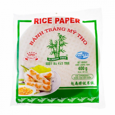 Ingredienteㅣ재료 - Rice Paper 22 cm (Springroll) 400g BT