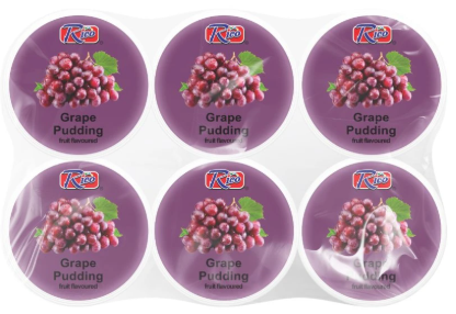 Jeleuri - Rico Grape Pudding With Nata De Coco 390g