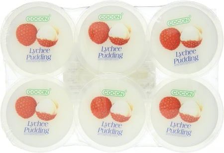 Jeleuri - Rico Lychee Pudding With Nata De Coco 390g