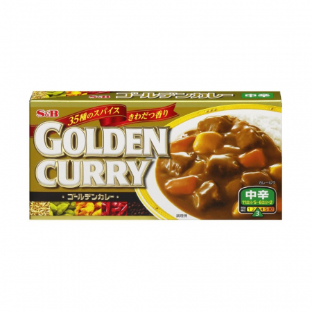 Sosuriㅣ소스 - S&B Golden Curry Medium 198g
